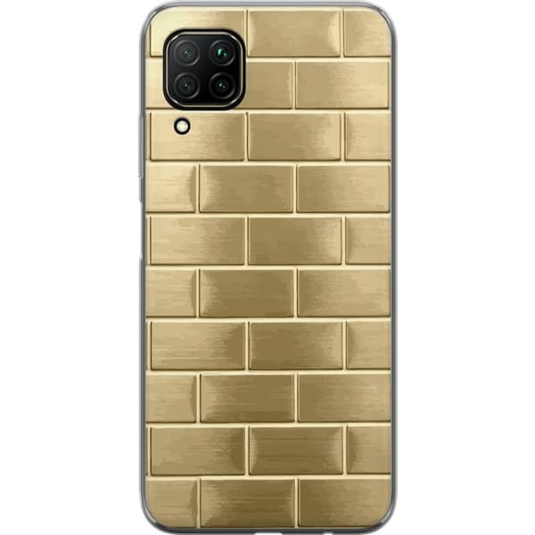 Mobilcover til Huawei P40 lite med Gyldne Mursten