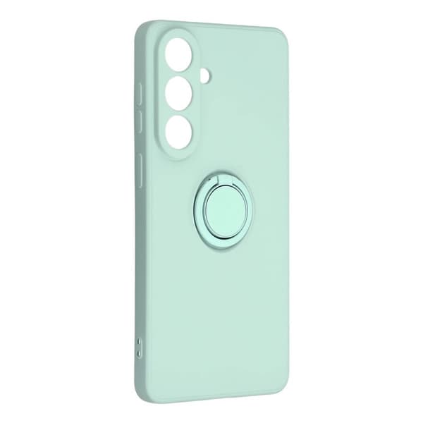 Mobilskal för Samsung Galaxy S26 Silikon med Ring Kickstand - Mintgrön