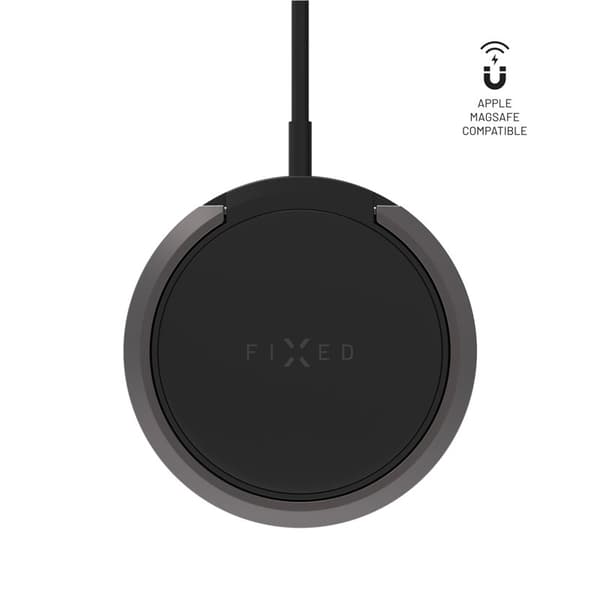 FIXED MagPad 15W Trådlös laddare/stativfunktion Svart