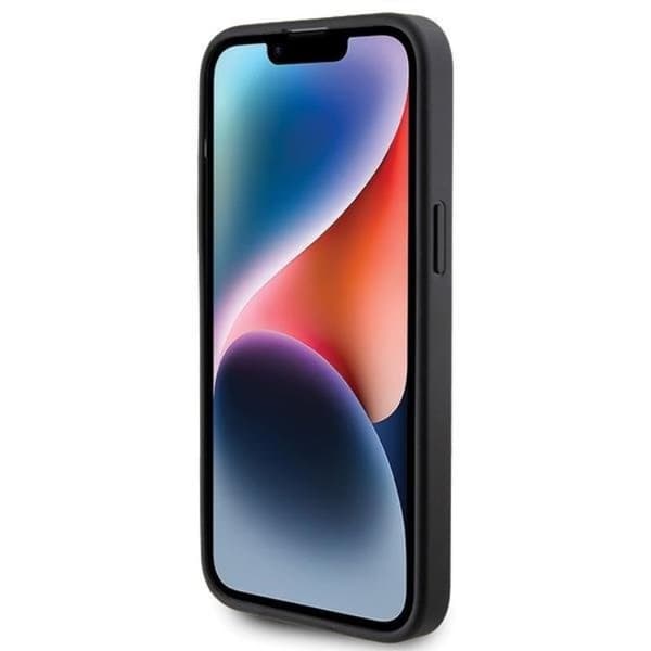 Guess Mobilskal till iPhone 15 Pro Metall Gold Logo - Grå Grå