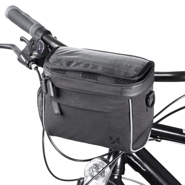 Wozinsky Cykelstyretaske WBHBB-01 4L - Sort Svart