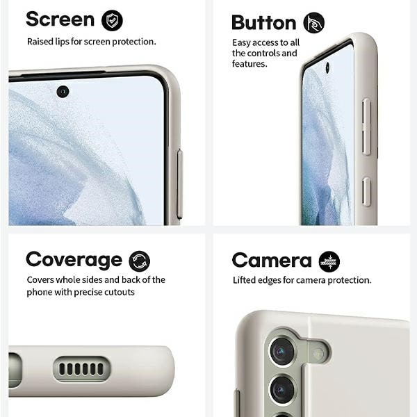 Mercury Mobilskal till iPhone 15 Pro Max Silikon - Sten