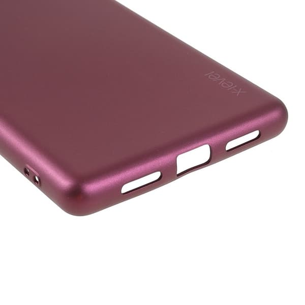 X-LEVEL Guardian Series Mobilskal till Google Pixel 8a Soft TPU Vinröd