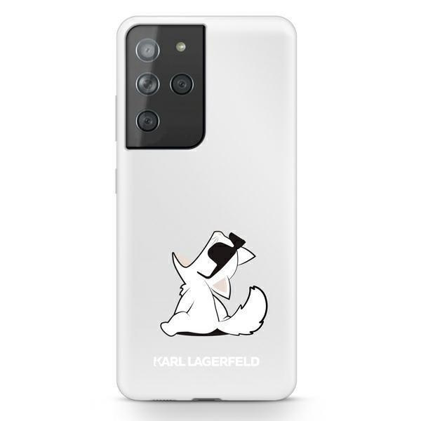 Karl Lagerfeld Must S21 Ultra Choupette Fun - läpinäkyvä