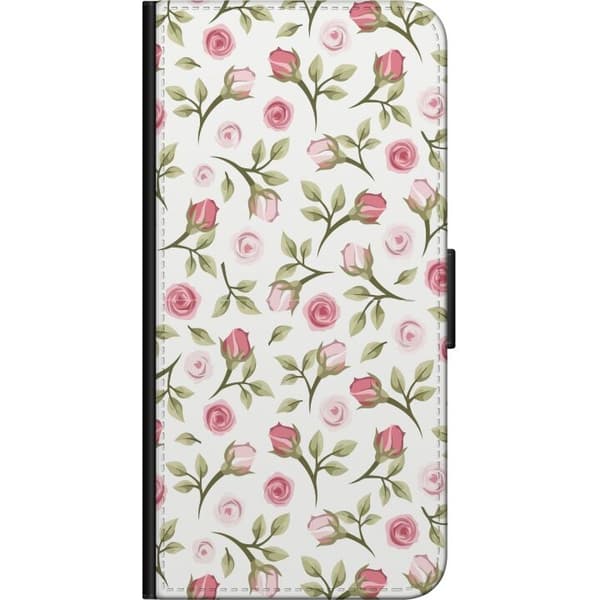 Plånboksfodral till Sony Xperia 5 II med Blommigt