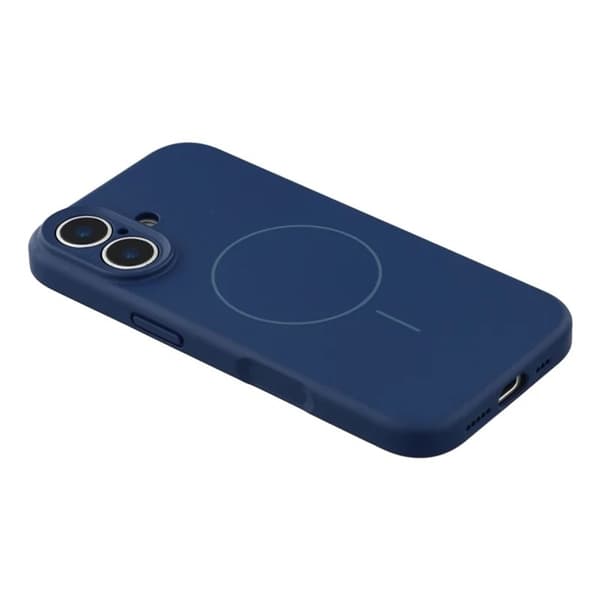 WANLONFENG Mobilskal till iPhone 17 MagSafe Med 2Pcs Härdat Glas XQ1 Blå