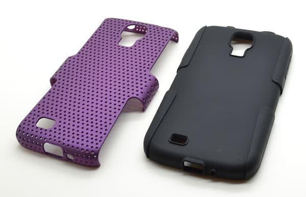 Mesh Combo Cover til Samsung Galaxy S4 i9500 (Lilla) Lila