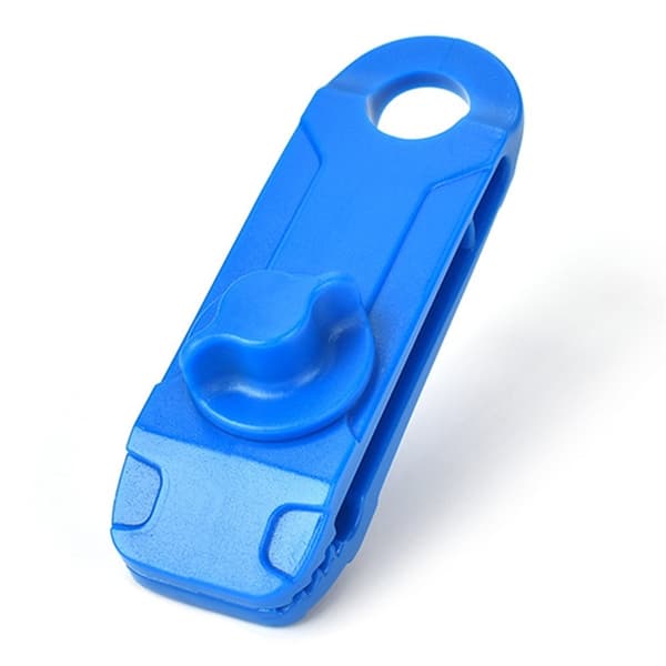 [5-pack] Utomhustält Presenning Vindtät Fast Spänne klämma - Blå