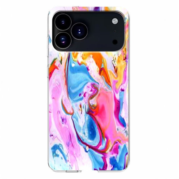 Mobilskal till iPhone 17 Pro Marble Pattern Printing Soft Flerfärgad
