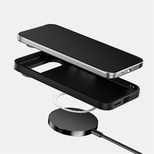 ABEEL Mobilskal till Google Pixel 10 Pro PC TPU Aluminium PU Läder - Textur 2
