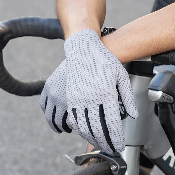 Rockbros Andas Cykelhandskar med Full Finger Storlek: M - Grön