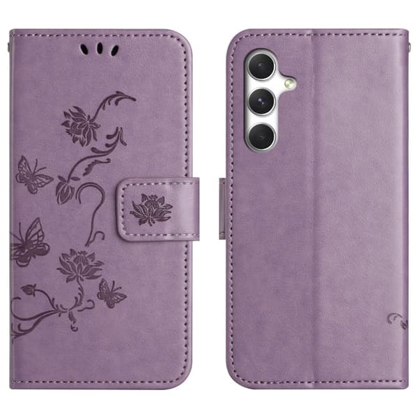 Plånboksfodral för Samsung Galaxy S26 Plus Ställ Konstläder - Lila