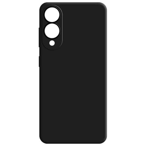 3MK Telefontaske til Galaxy S25 Edge Silikone - Sort Svart