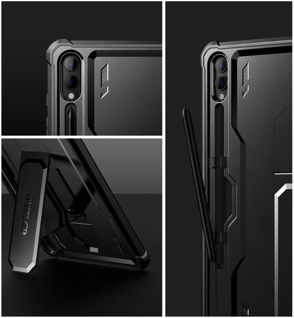 Tech-Protect Galaxy Tab S9 Plus Skal Kevlar Pro - Svart Svart