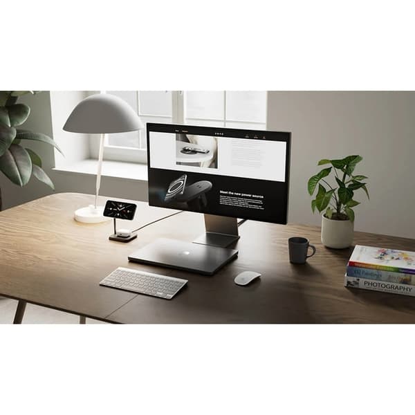 Zens 2-in-1 Trådlös laddare MagSafe Svart