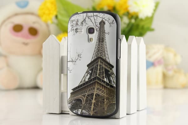 Cover til Samsung Galaxy S3 mini i8190 - Eiffeltårnet Paris Mönster