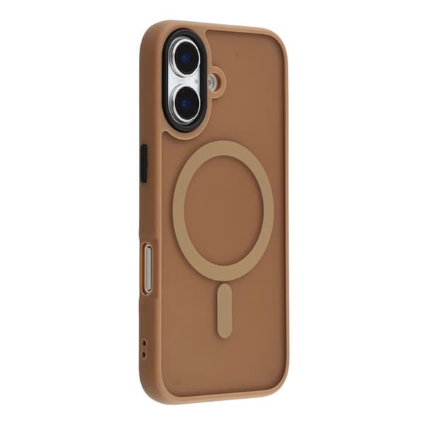 Mobilskal till iPhone 17 MagSafe Skin Touch - Brun Brun