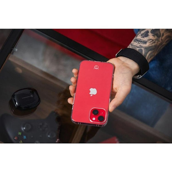 FORCELL F-PROTECT Long Lasting thin case for IPHONE 15 Plus transparent Transparent