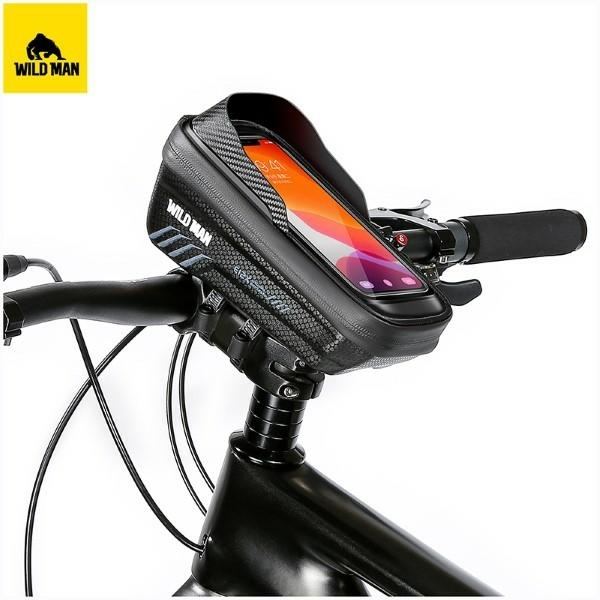 WILDMAN E12X Cykelramväska - Svart