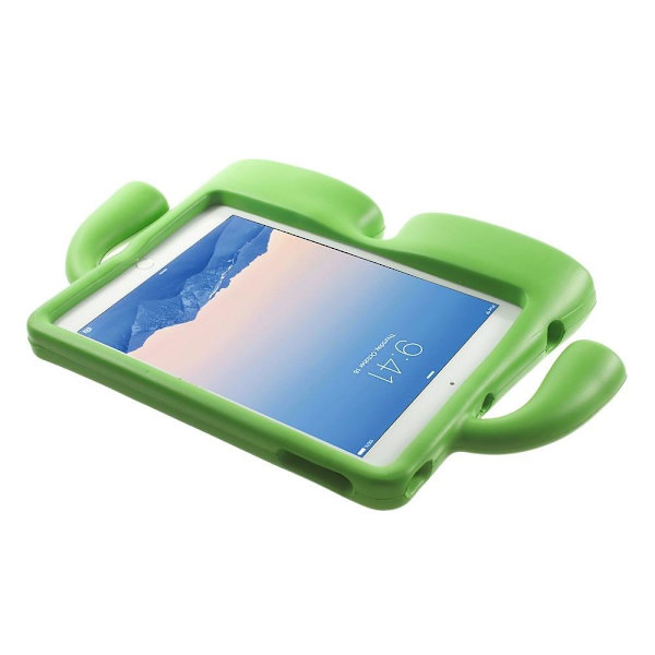3D Cartoon skal för iPad 9.7 (2018) - 9.7 (2017) - Air 2 - Air - Grön Grön