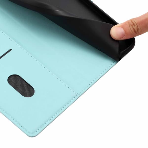 Plånboksfodral för Samsung Galaxy S26 Plus Ställfunktion Konstläder - Ljusgrön