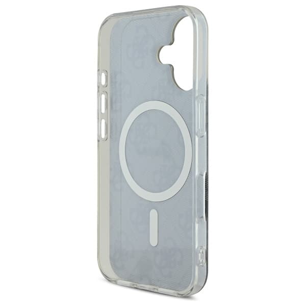 Guess iPhone 16 Plus MagSafe IML 4G Telefontaske - Sort Black