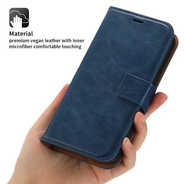iPhone 15 Pro Max Plånboksfodral 2-in-1 Detachable - Blå