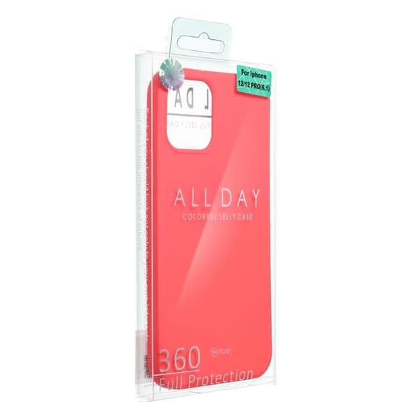 Roar telefontaske til iPhone 17 Pro Max farverig gelé - fersken Rosa