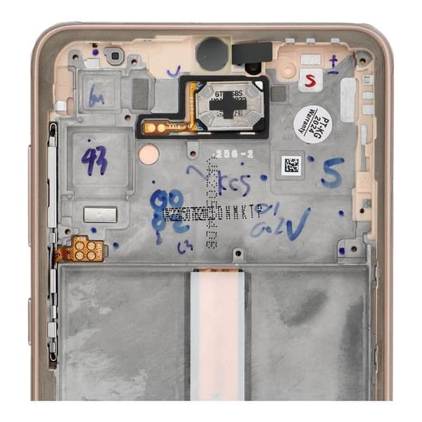 Galaxy A33 5G Skärm med LCD-display Service Pack - Guld Guld