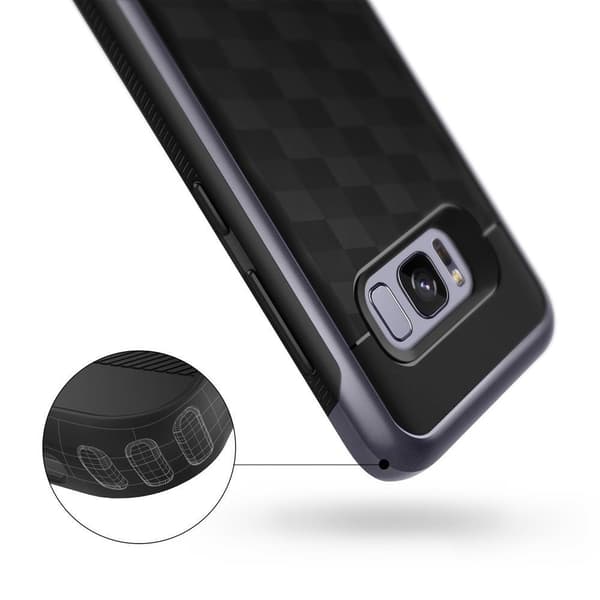 Caseology Parallax Skal till Samsung Galaxy S8 Plus - Orchid Grey Grå