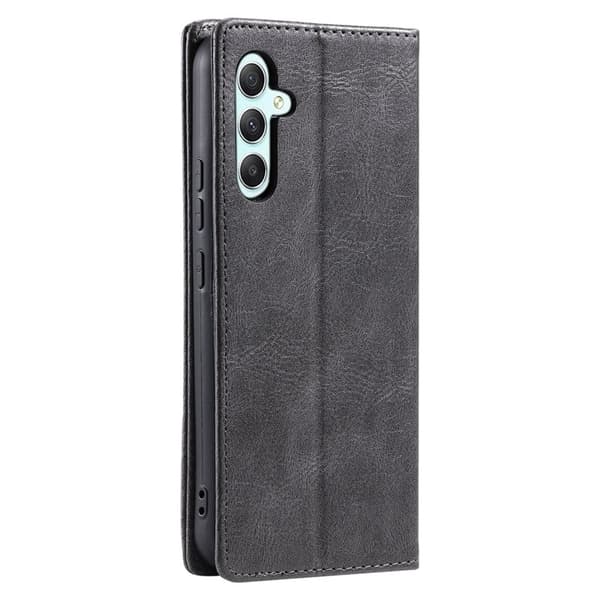 TTUDRCH Samsung Galaxy S26+ Plånboksfodral Konstläder RFID Skydd - Grå