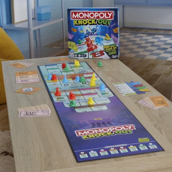 HASBRO Brætspil Monopoly Knockout (NO)
