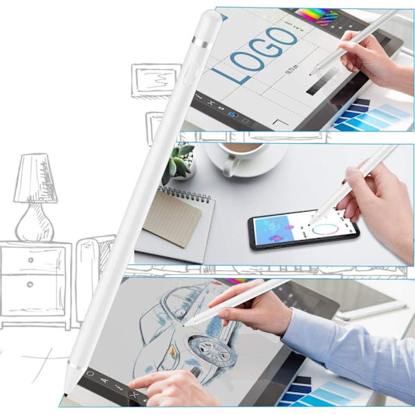 Tech-Protect Active Stylus Penna - Svart Svart