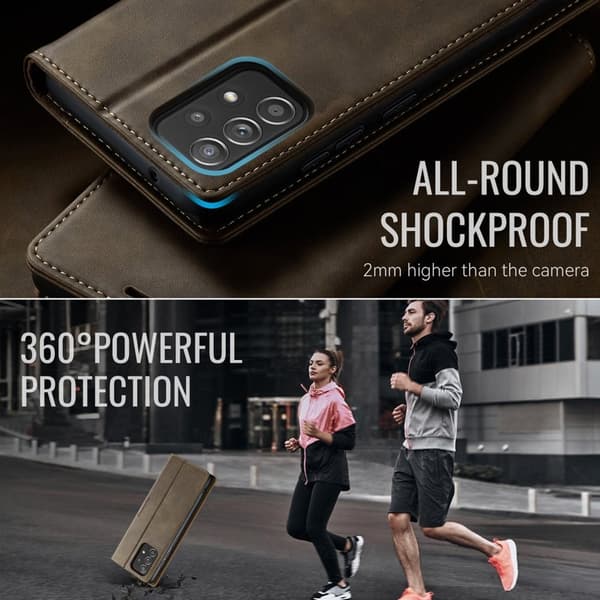 CASEME 033 Mobilskal för Samsung Galaxy A52s 5G - Kaffe