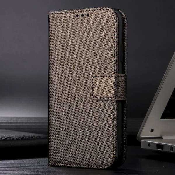 OnePlus Nord 5 Plånboksfodral Diamond Texture - Brun Brun