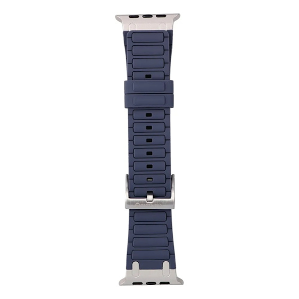 Forcell Apple Watch (38/40/41) Armband Silikon - Blå Blå