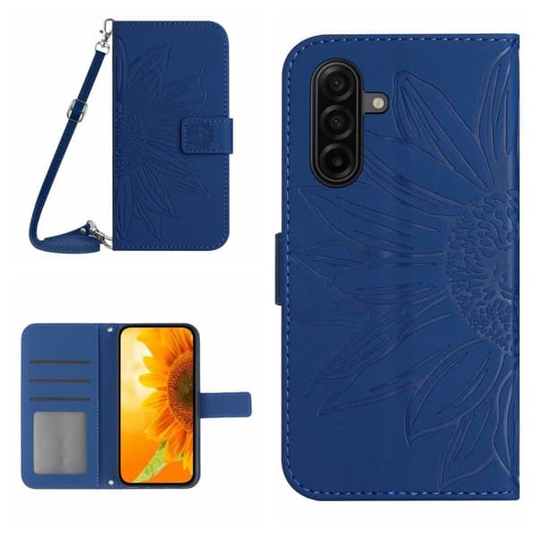 Samsung Galaxy S26 Pro Plånboksfodral Konstläder Ställ - Safir