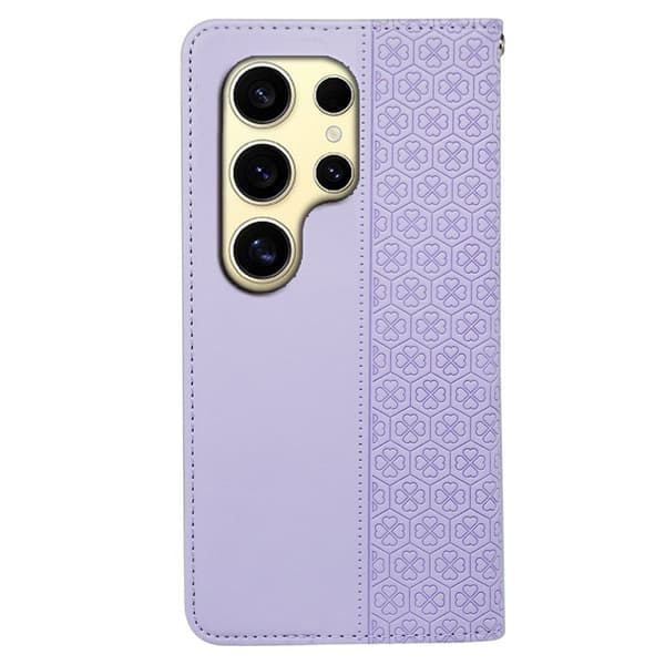 ABEEL Samsung Galaxy S26 Ultra Plånboksfodral Konstläder Flip - Lila