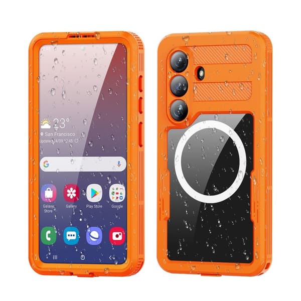 Redpepper Mobilskal för Samsung Galaxy S26 Vattentålig Magnetisk - Orange