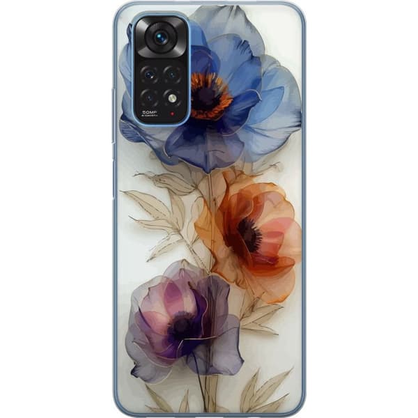 Mobilskal till Xiaomi Redmi Note 11S med Silkesblommor