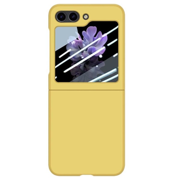 Galaxy Z Flip 5 -matkapuhelimen suojus iskunkestävä - keltainen