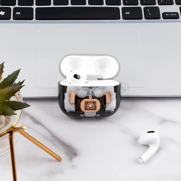 Mobilskal till AirPods Pro 3 Mechanical Structure TPU Drop-Proof Flerfärgad