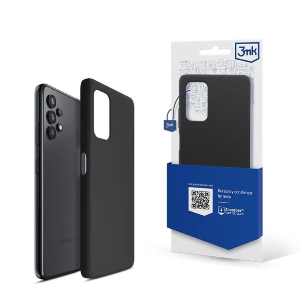 3mk Galaxy A32 5G matkapuhelinsuoja silikoni - musta