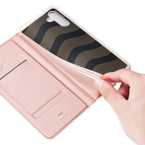 DUX DUCIS Skin Pro Samsung Galaxy A13 5G Plånboksfodral KonstLäder - Rosa