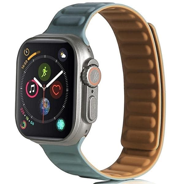Beline Apple Watch (38/40/41mm) Armband Magnetic - Grön Grön