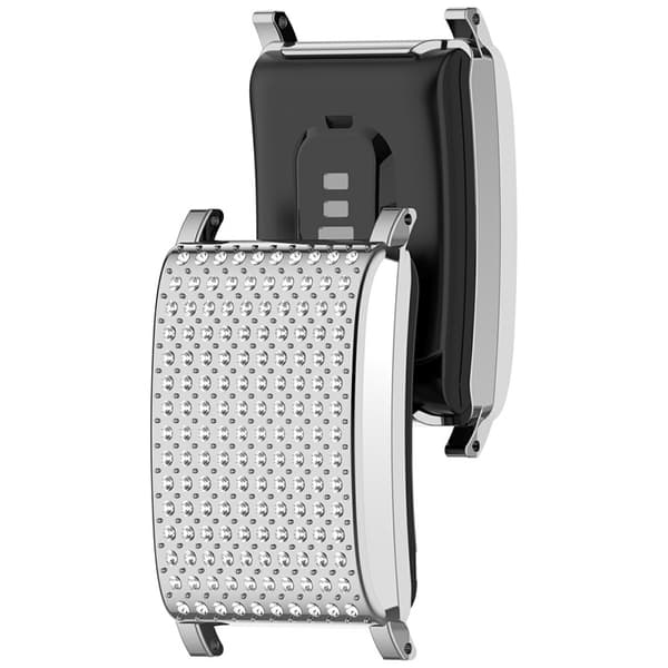 Whoop 3.0/4.0/5.0 Skal Rhinestone Decor - Silver Silver