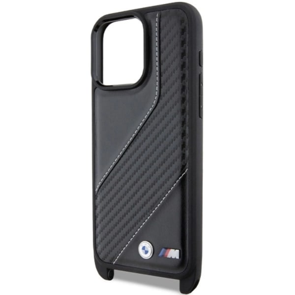 BMW iPhone 15 Pro kaulasuoja M Edition Carbon Stripe