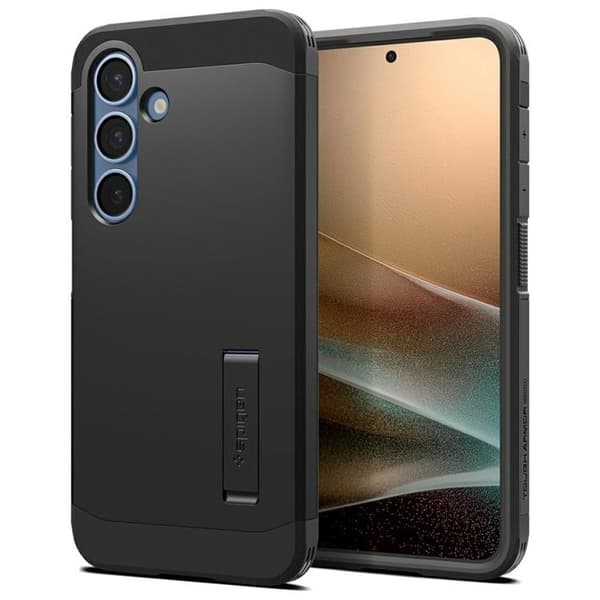 Spigen telefontaske til Galaxy S25 MagSafe Tough Armor - Sort Svart