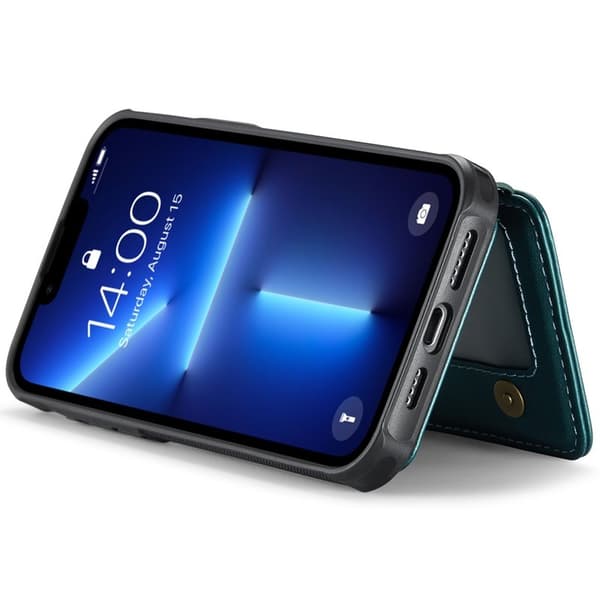 JEEHOOD J05 Mobilskal till iPhone 13 Pro Läder MobilCyan