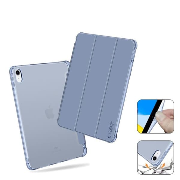 Tech-Protect iPad 10.9 (2022) Taske med penholder Blå